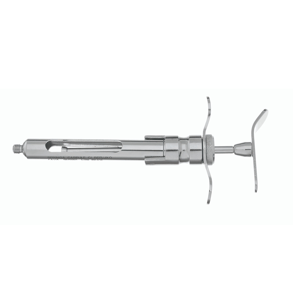 Seringa Carpule C/ Refluxo