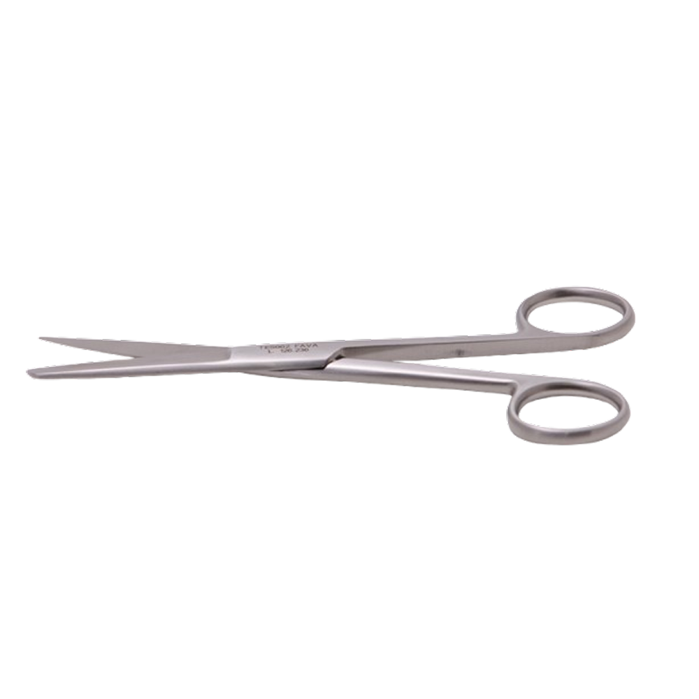 Tesoura Cirurg. Romba Fina Reta 15CM